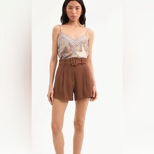 Veronica beard Piper stretch linen short 2